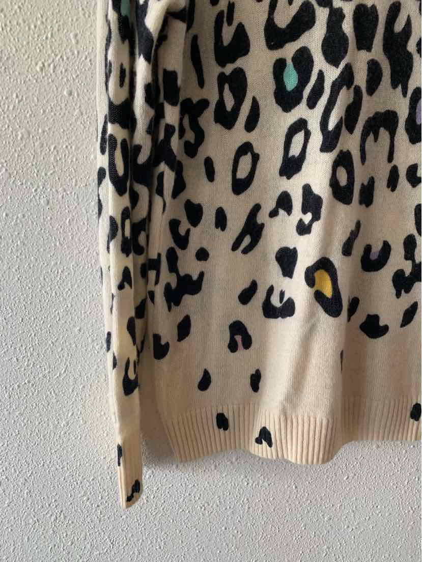 Autumn Cashmere Cream and Black Size S Sweater