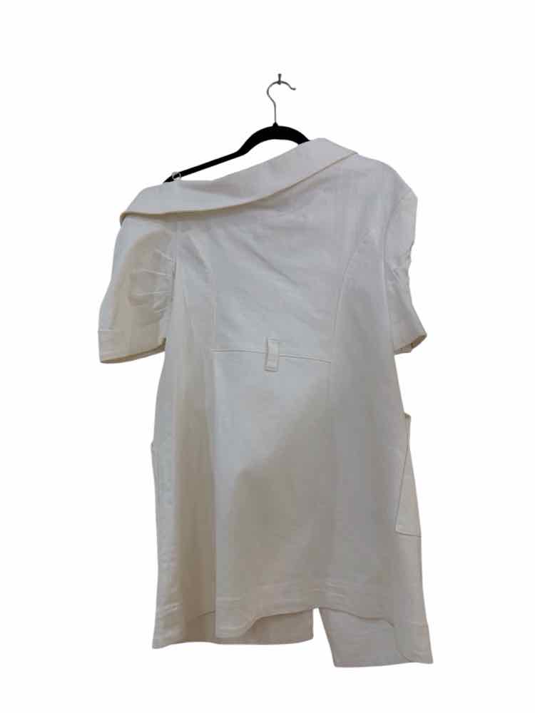 cinq a sept Cream Size 12 Dress