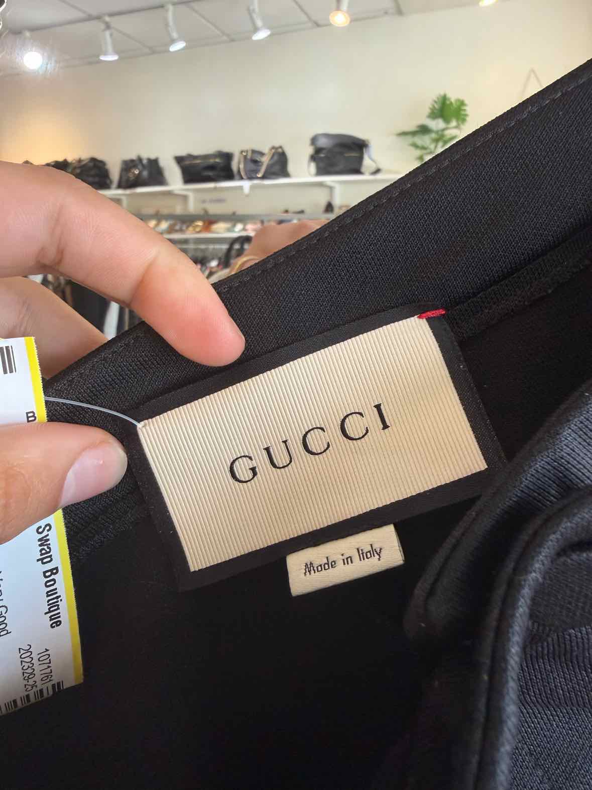 Gucci Black/Red Multi Size S Jogger