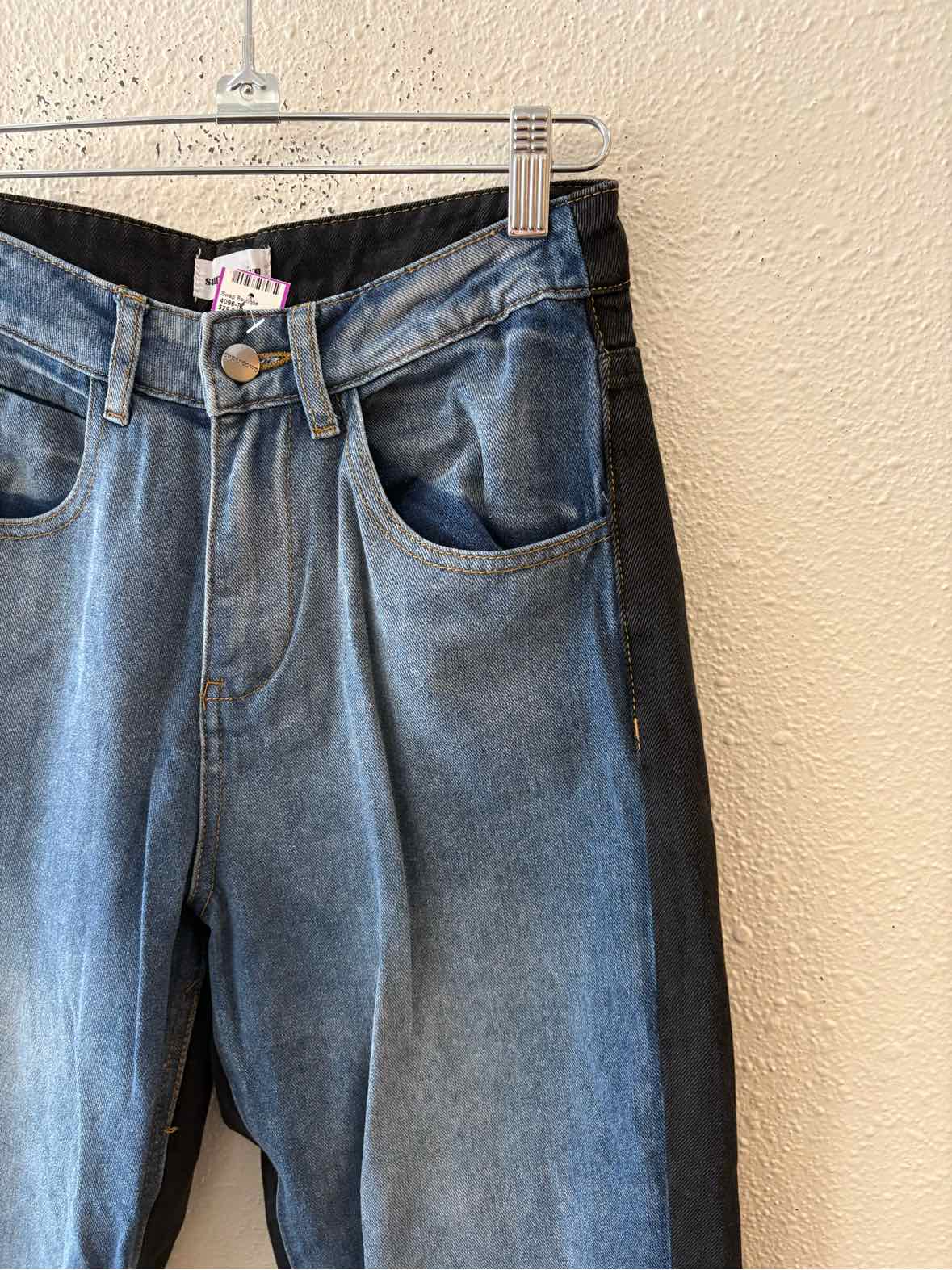 superdown Blue and Black Size S Jeans