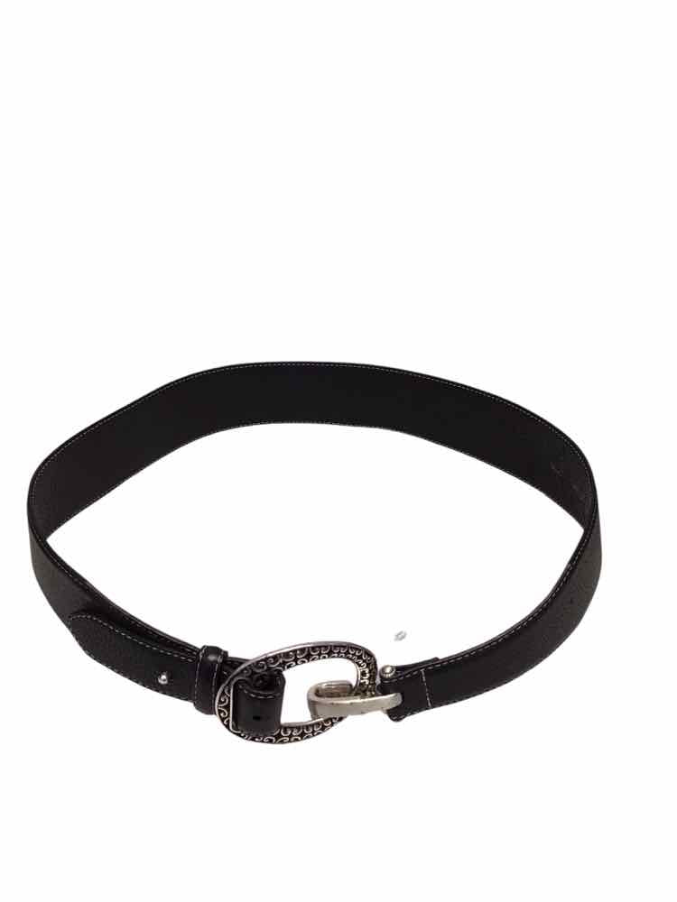 Brighton Black & Silver Belt