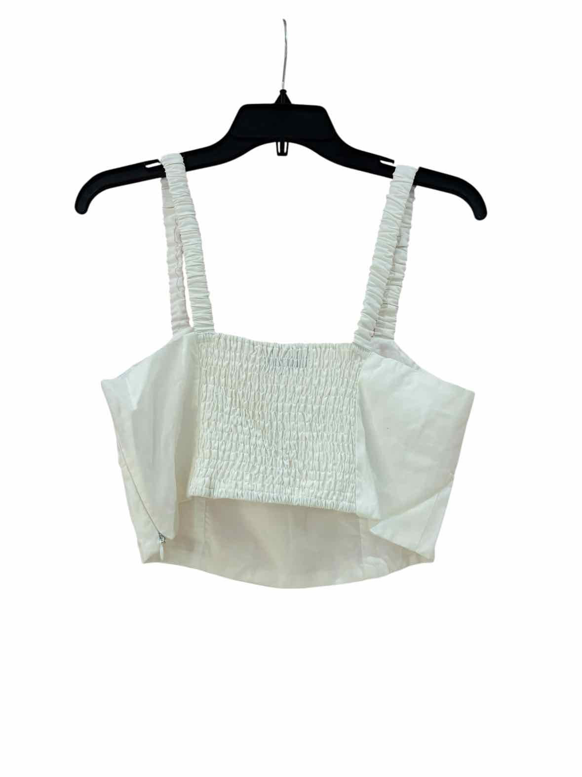 DO + BE White Size L Blouse