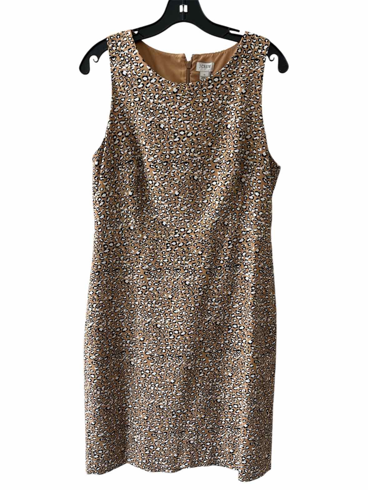 J Crew Factory tan multi Size 12 Dress