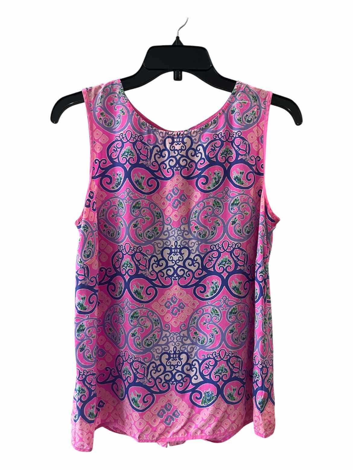 Lilly Pulitzer Pink and Purple Size M Shirt