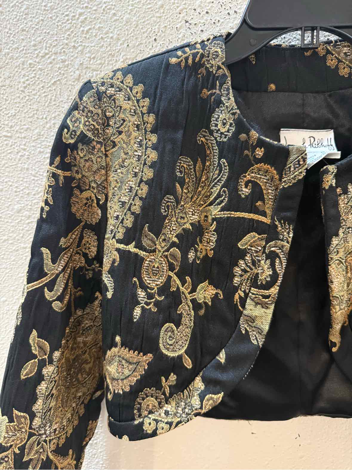 Joseph Ribkaff Black and tan Size 4 Jacket
