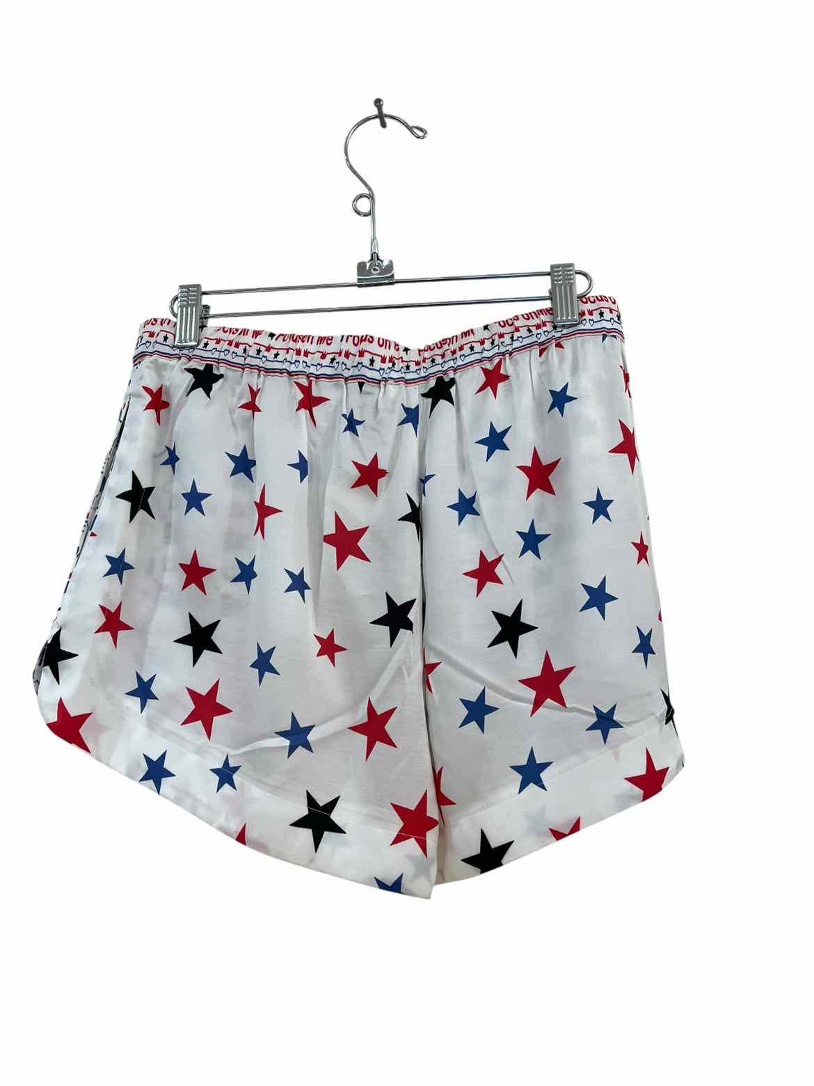 Me369 White and Blue Size S Shorts