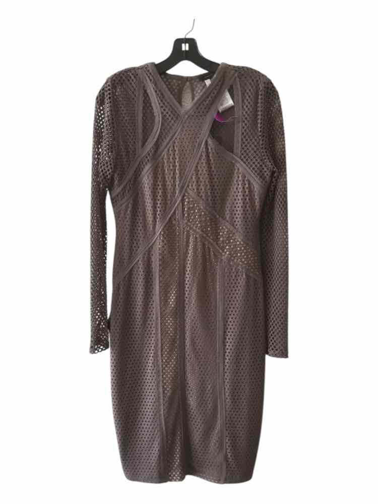 BCBGMax Azria Taupe Size L Dress