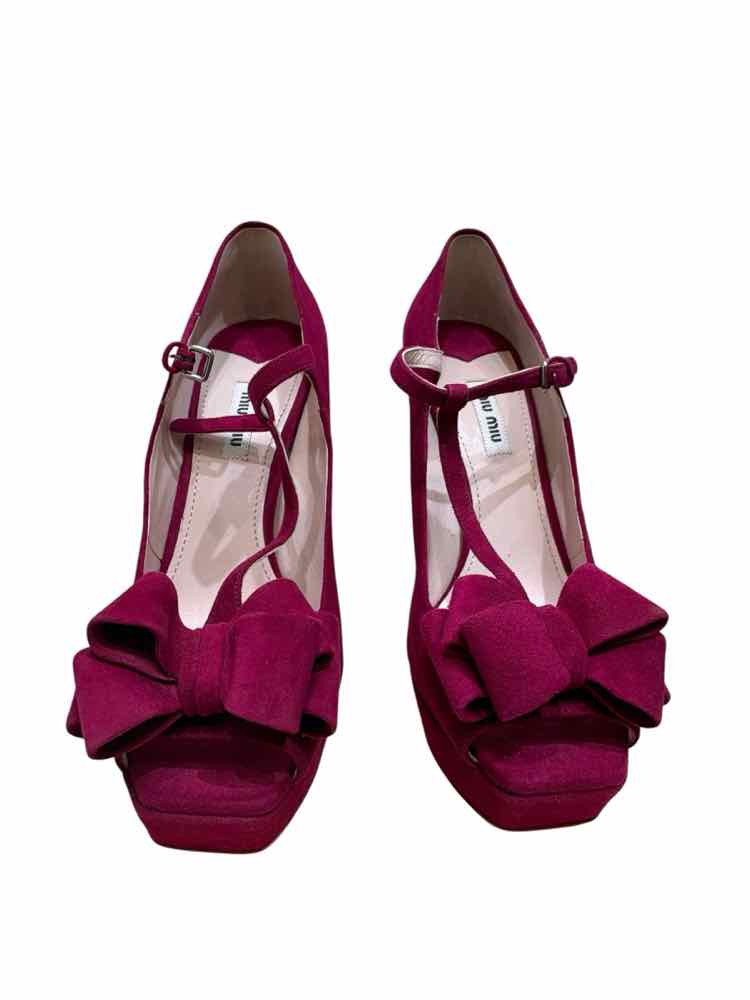 Miu Miu Raspberry Size 40 Shoes