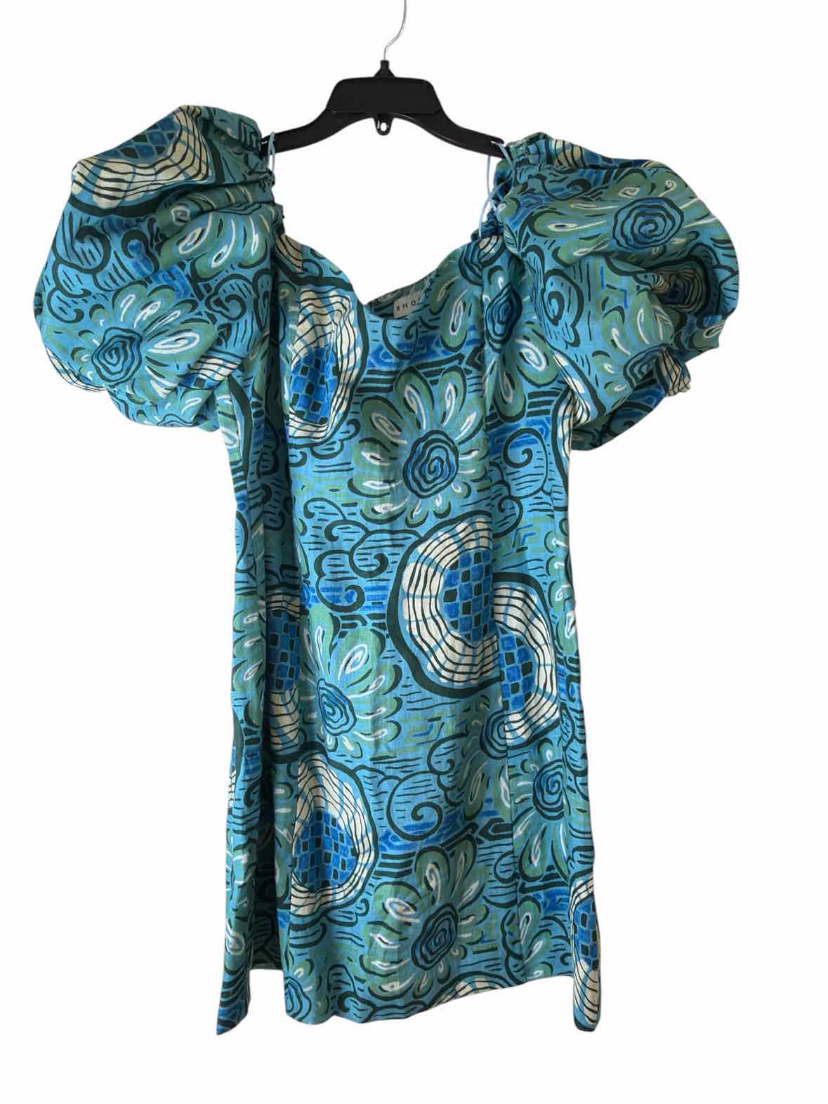 Rhode Blue and Green Size S Dress
