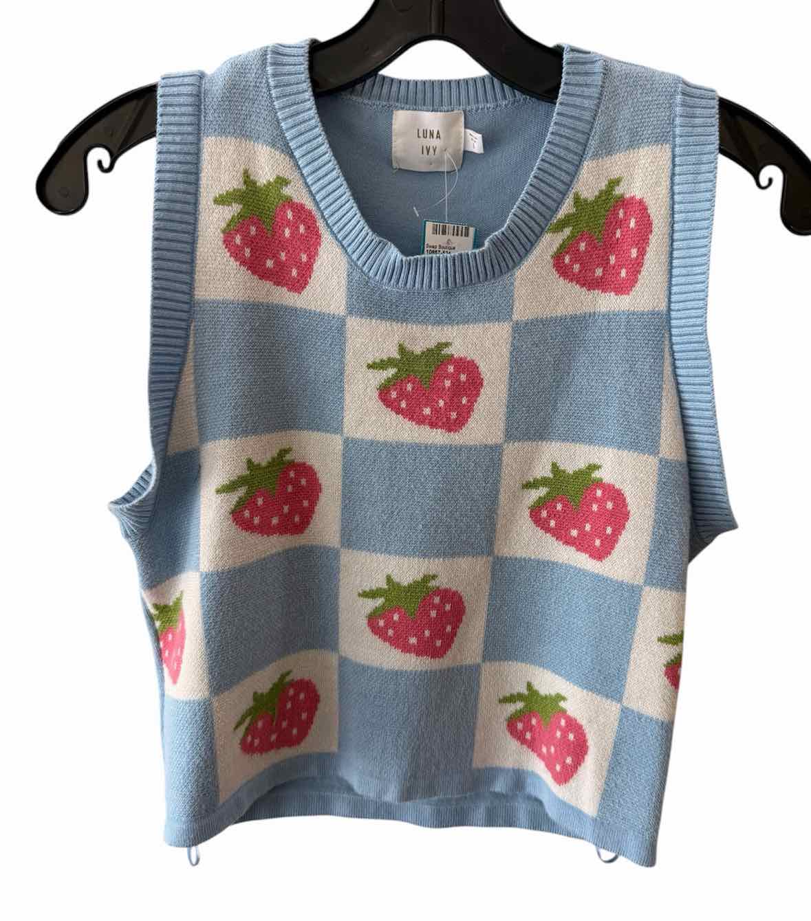 Luna Ivy blue and pink Size L Shirt