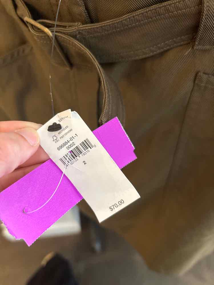 Banana Rep. Factory Army Green Size 2 Skirt