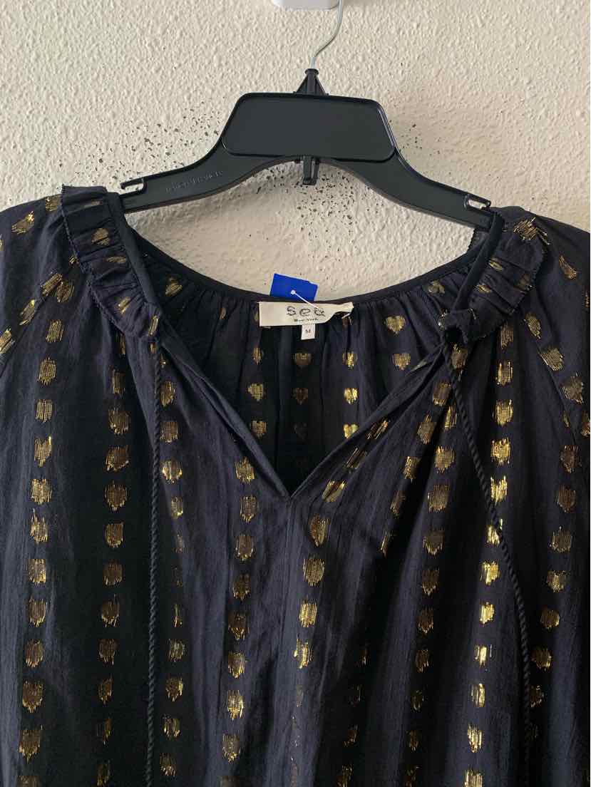 Sea New York Navy and Gold Size M Shirt
