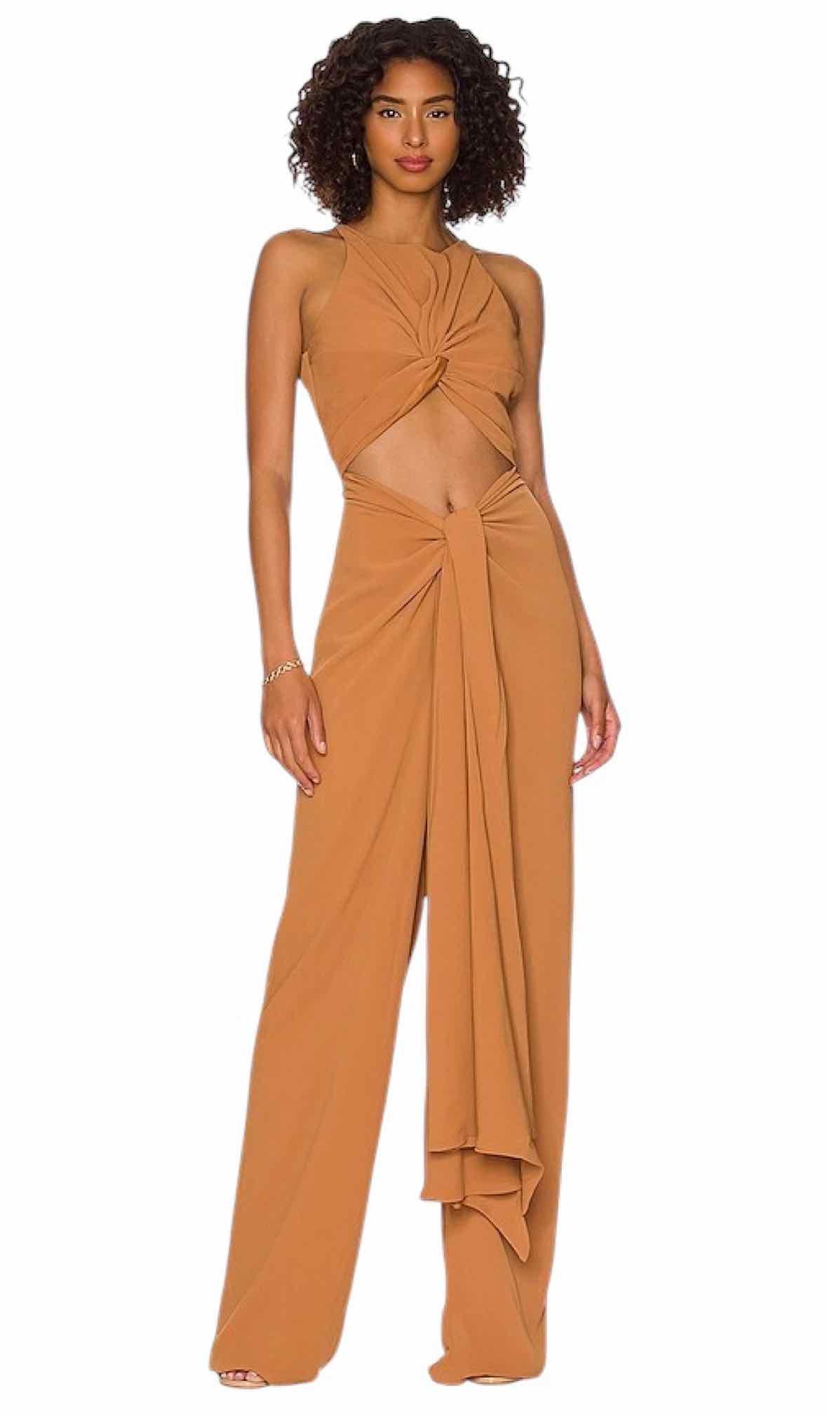 Andrea Iyamah Brown Size M Jumpsuit