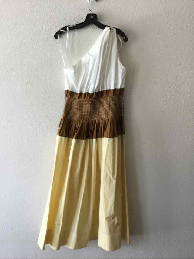 Tory Burch White Multi Size 8 Dress