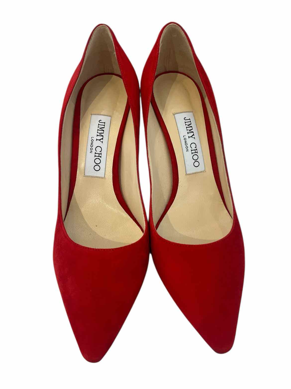 Jimmy Choo Red Size 37.5 Shoes