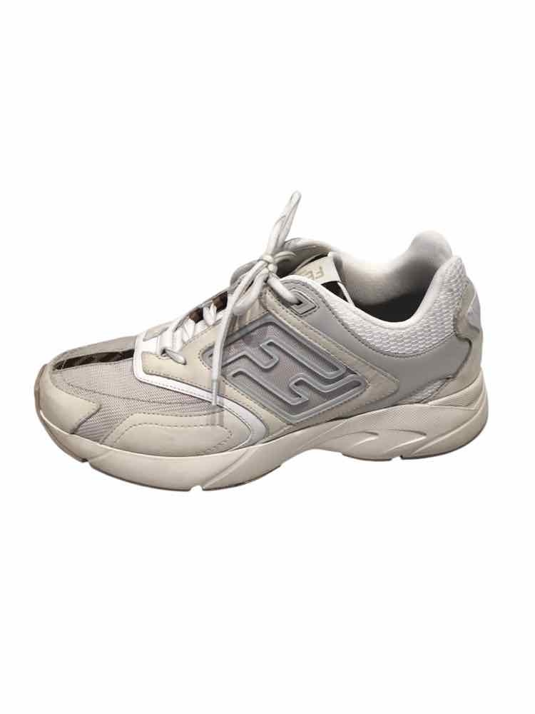 Fendi white and gray Size 39 Shoes