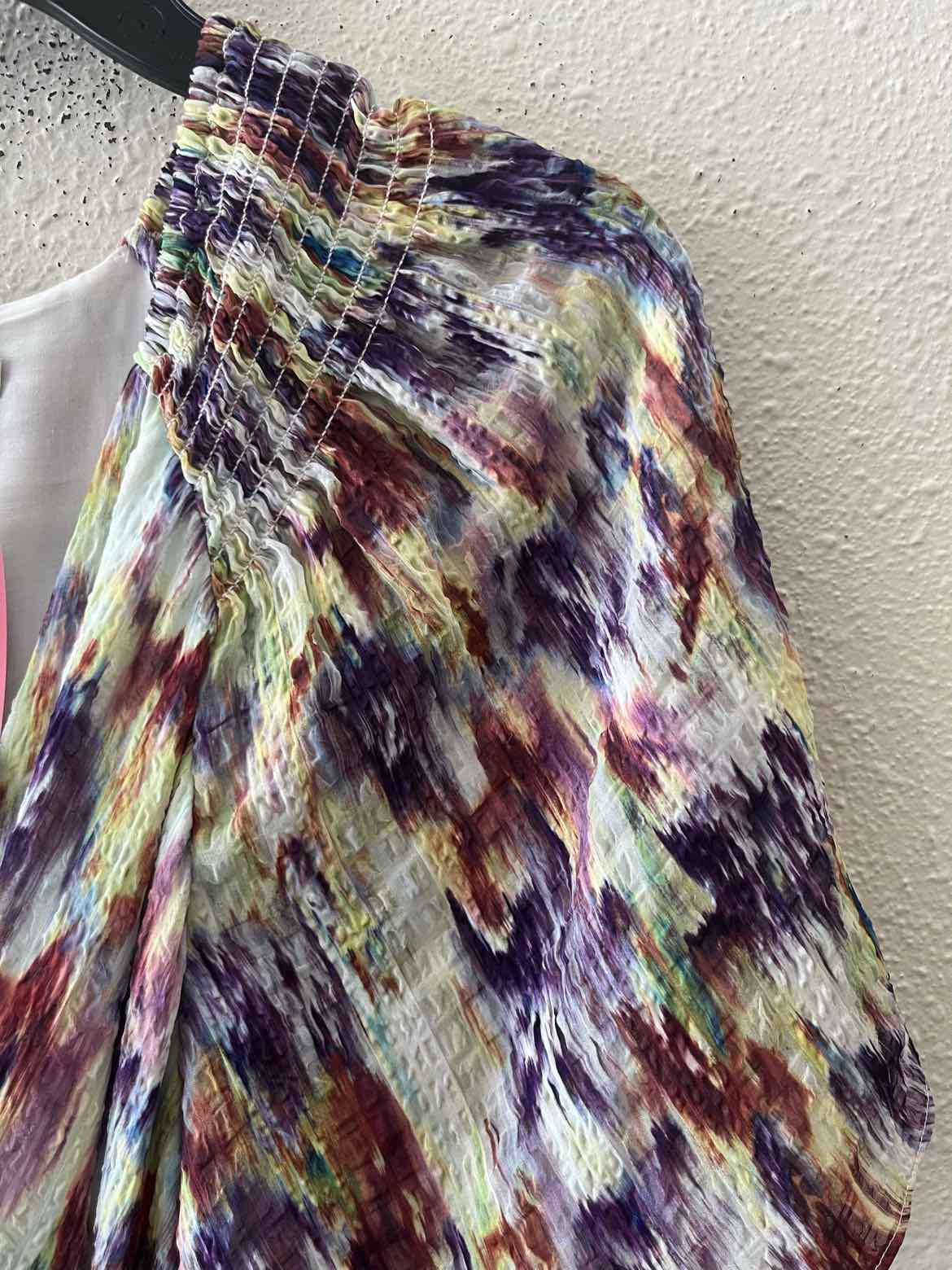 Tanya Taylor Purple Multi Size 6 Dress