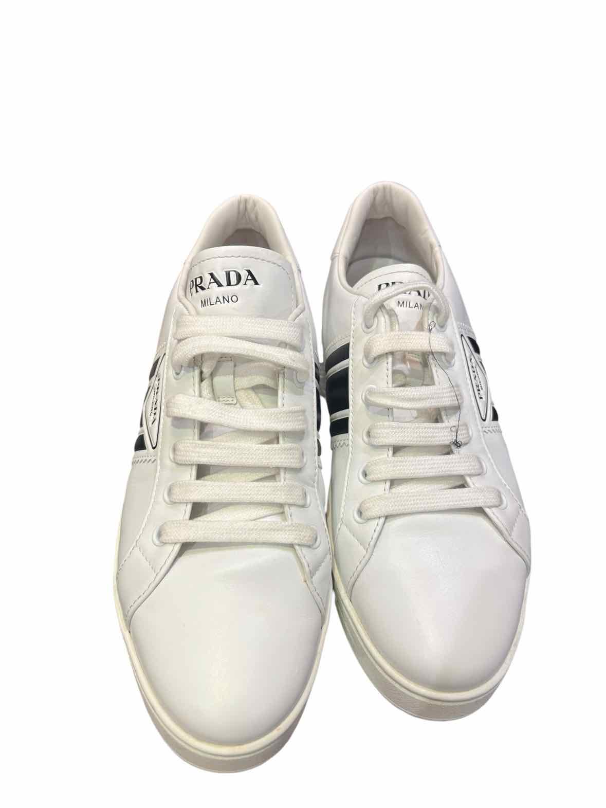 Prada White and black Size 40 Shoes