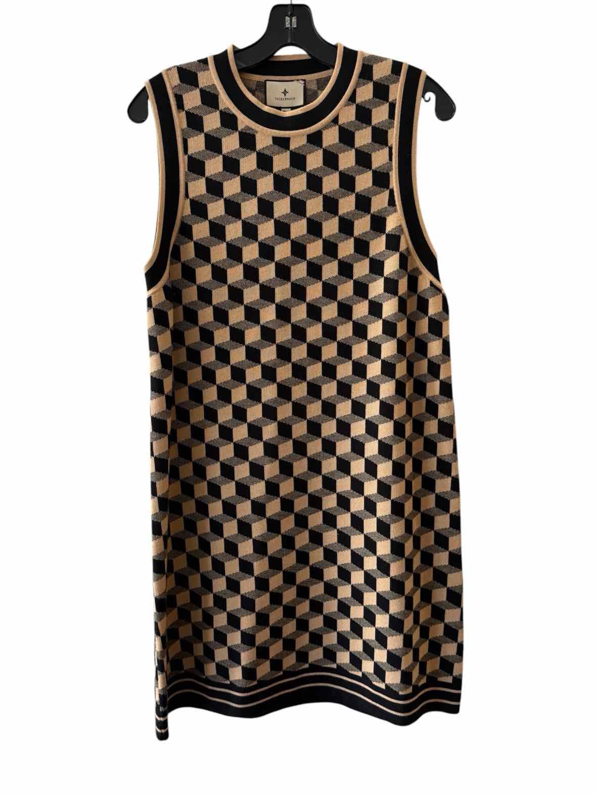 Tuckernuck Camel and Black Size L Dress