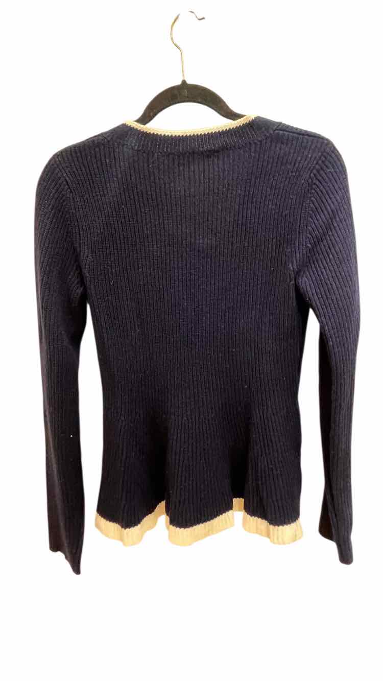 Derek Lam 10 Crosby Dark Blue and White Size M Shirt