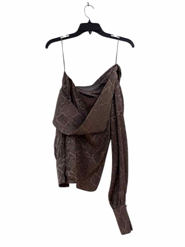 Simkhai Brown Size XS Blouse