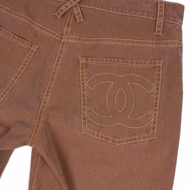 Chanel Brown Size 40 Jeans
