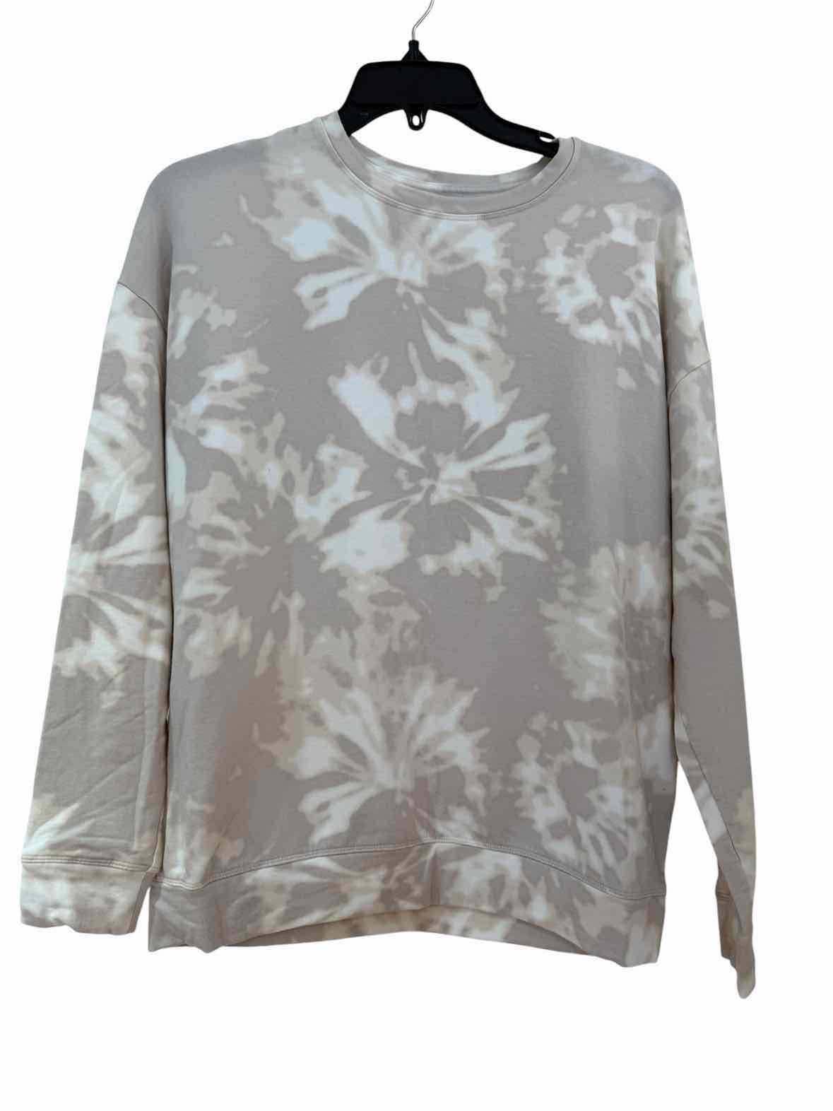 Athleta White and Beige Size XS/TP Shirt