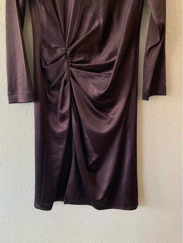 Helmut Lang Dark Purple Size 2 Dress