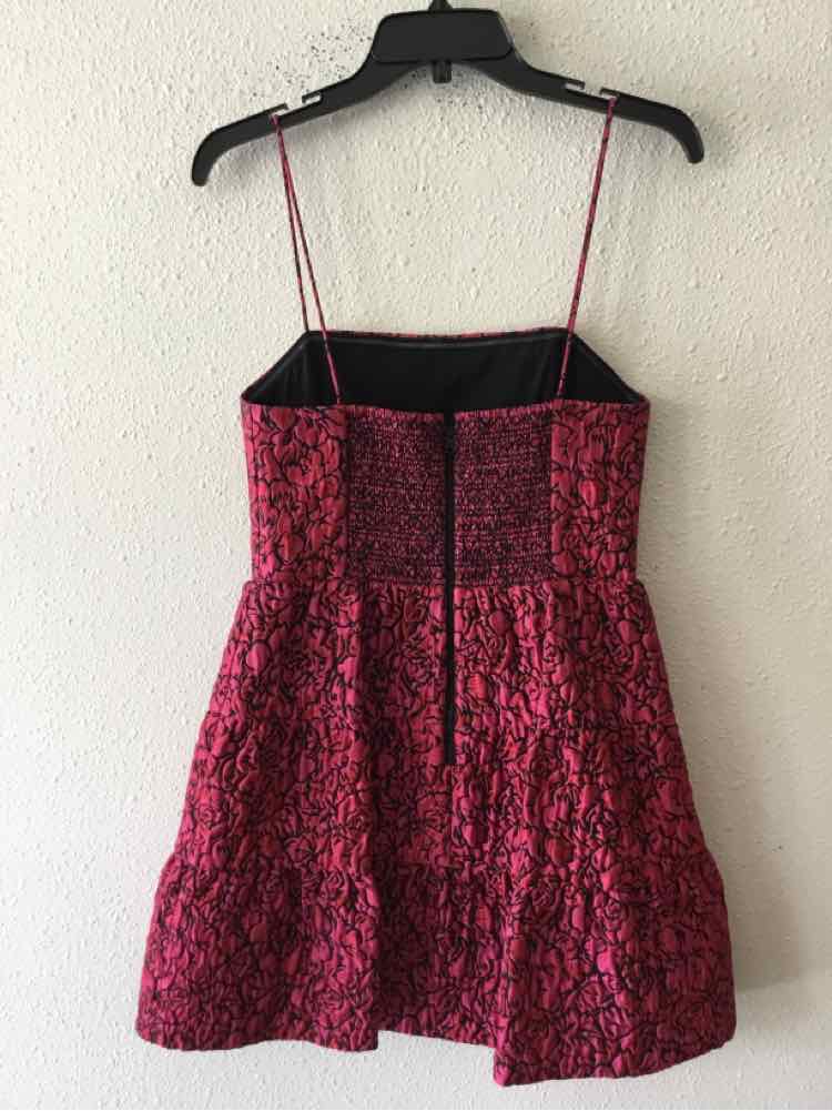 alice + olivia Pink and Black Size 6 Dress