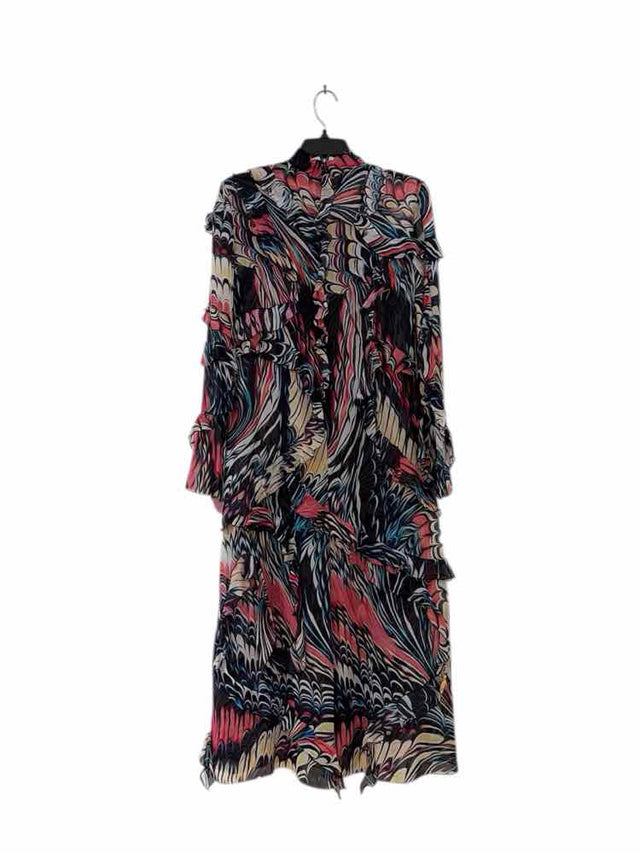 Mary Katranzou Black Multi Size 6 Dress