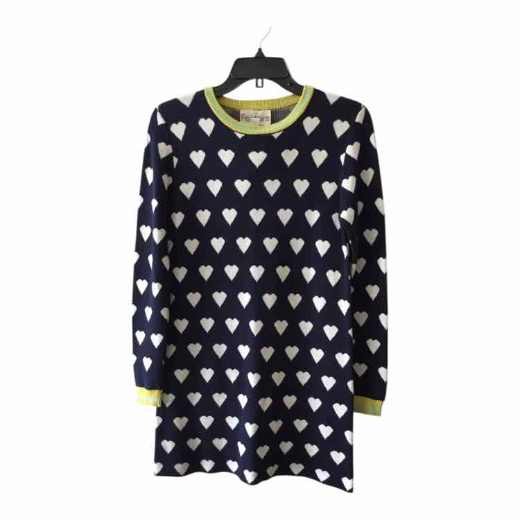 Feature Navy and White Size S Dress