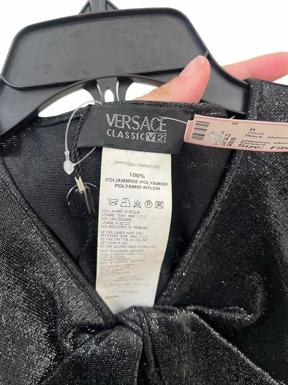 Versace Black Size Fits a S Shirt