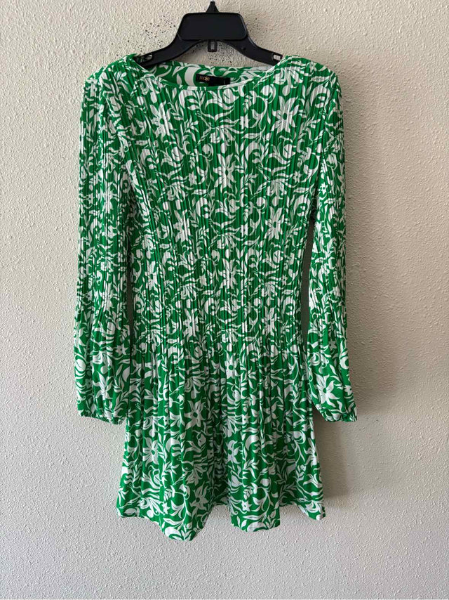 Maje Green and White Size 38 Dress