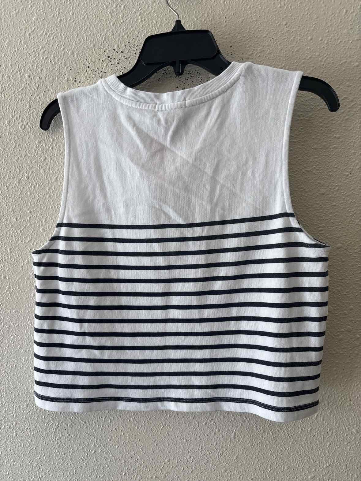 Z Supply Off White and Grey Size S Shirt