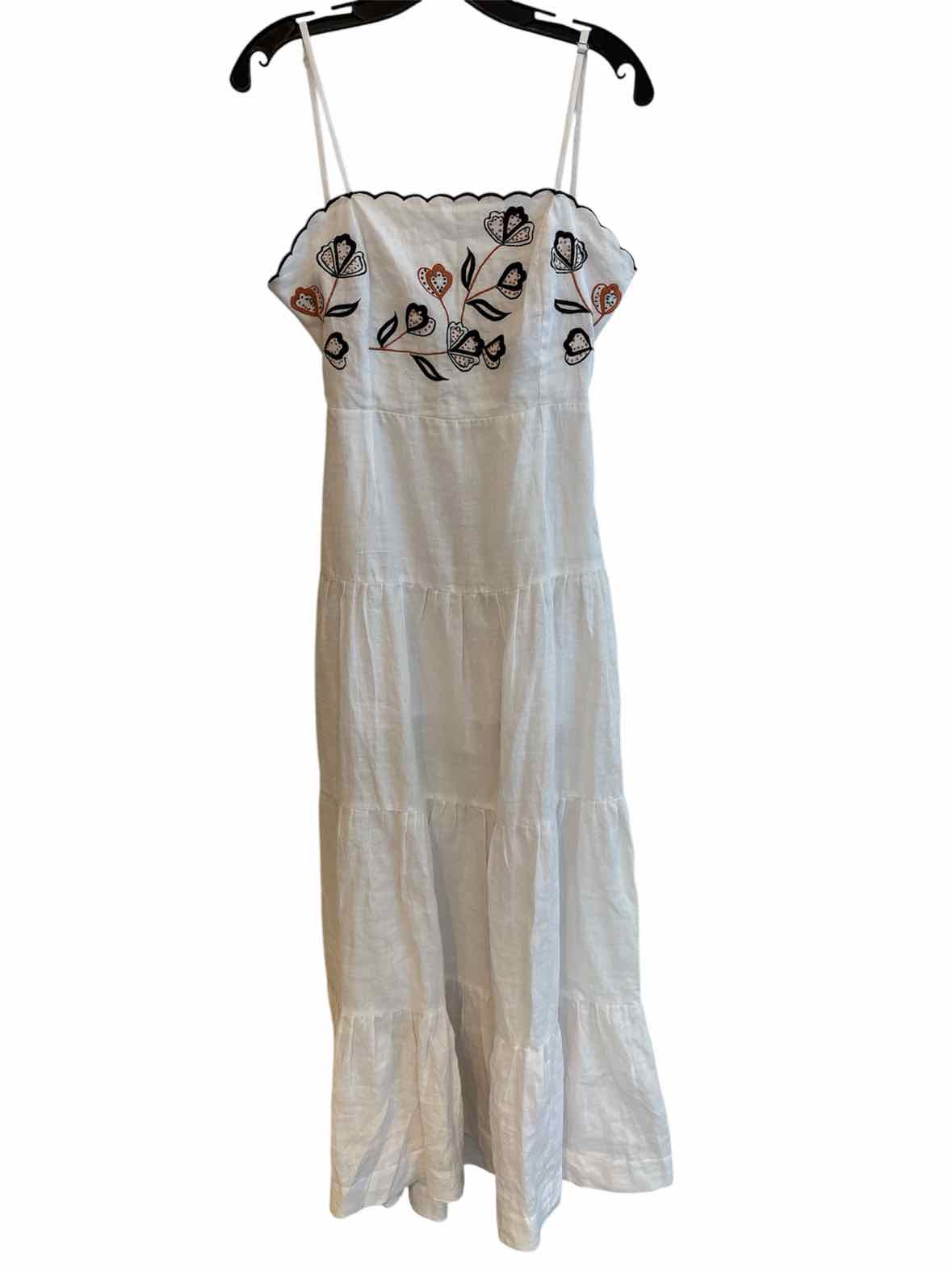 karina grimaldi White Multi Size M Dress
