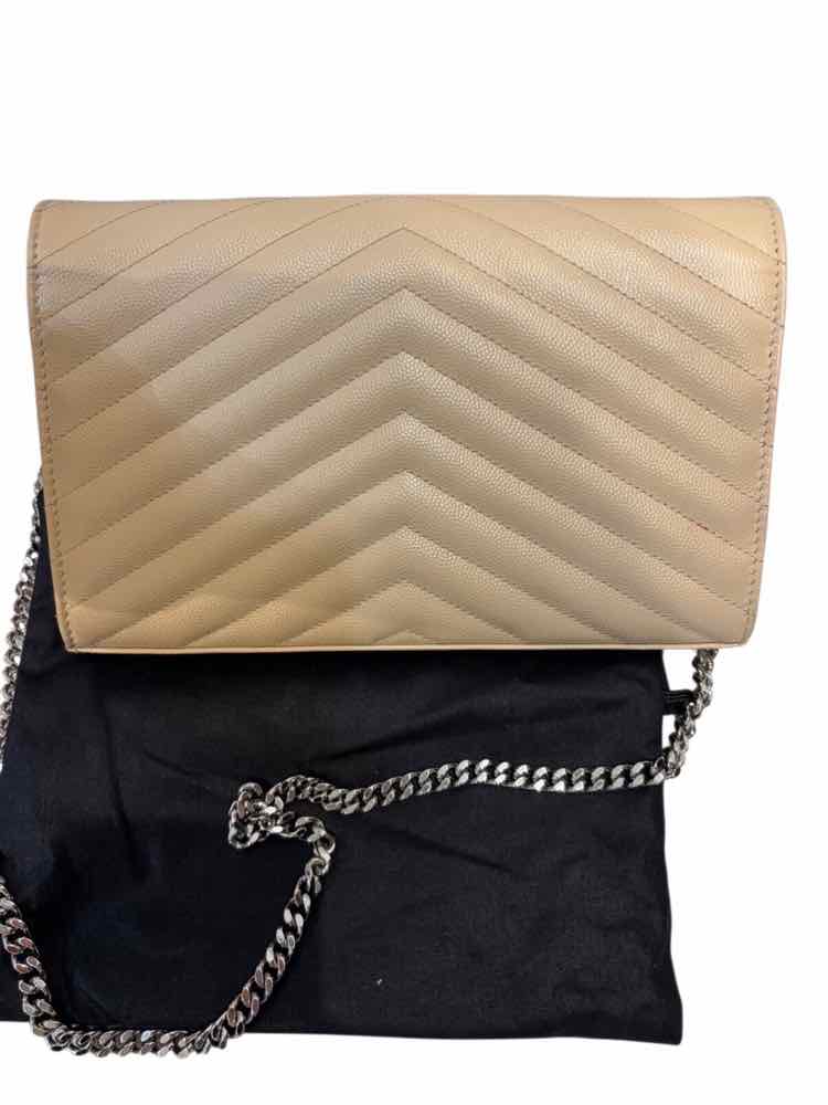 YSL Crossbody Beige Handbag