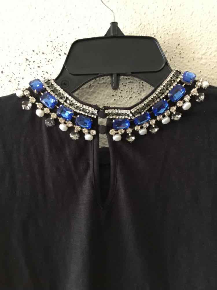 cinq a sept Black Multi Size S Shirt