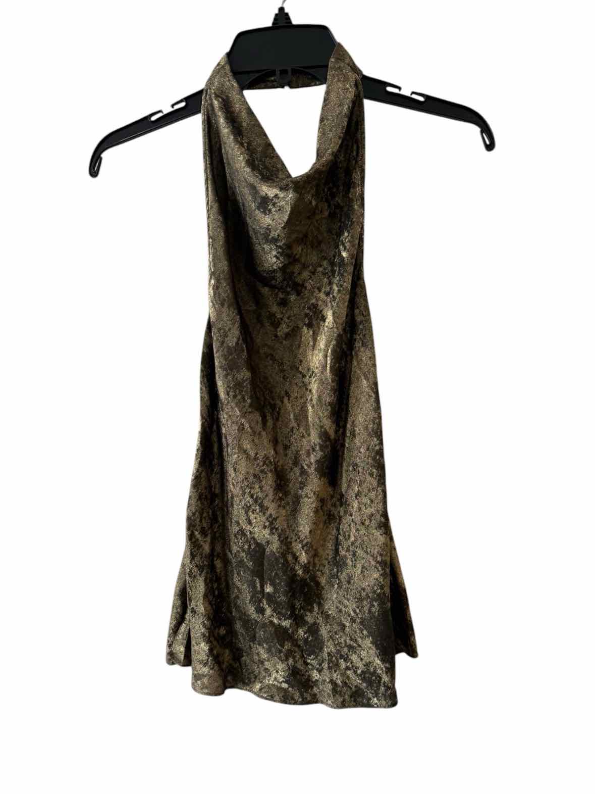 Veronica Beard Gold Size 2 Shirt