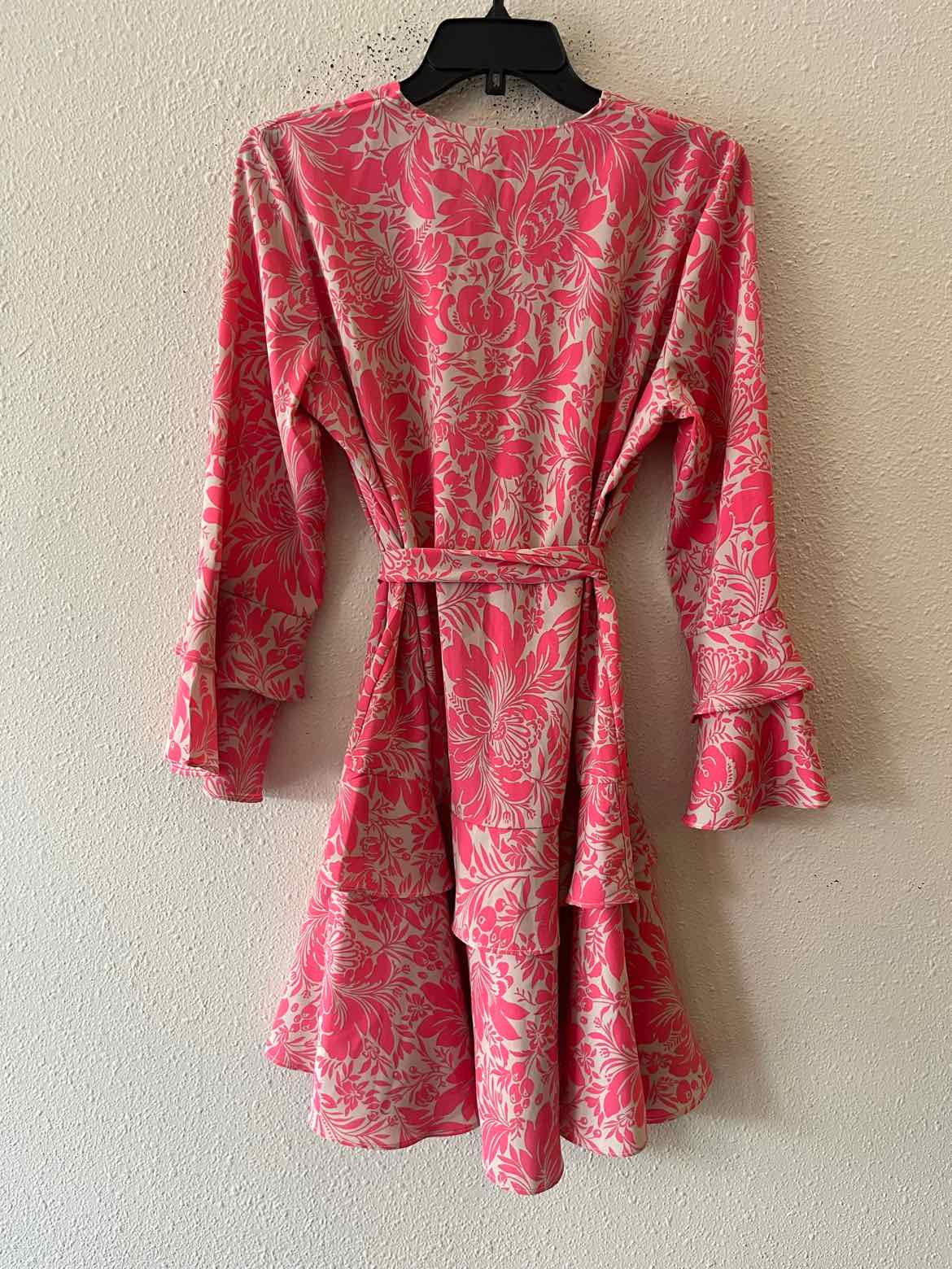 BeulahStyle Pink and Gray Size M Dress