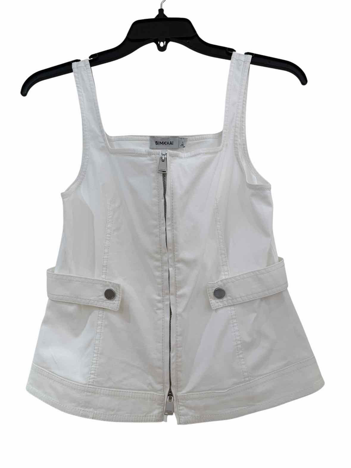 Simkhai White Size 2 Shirt