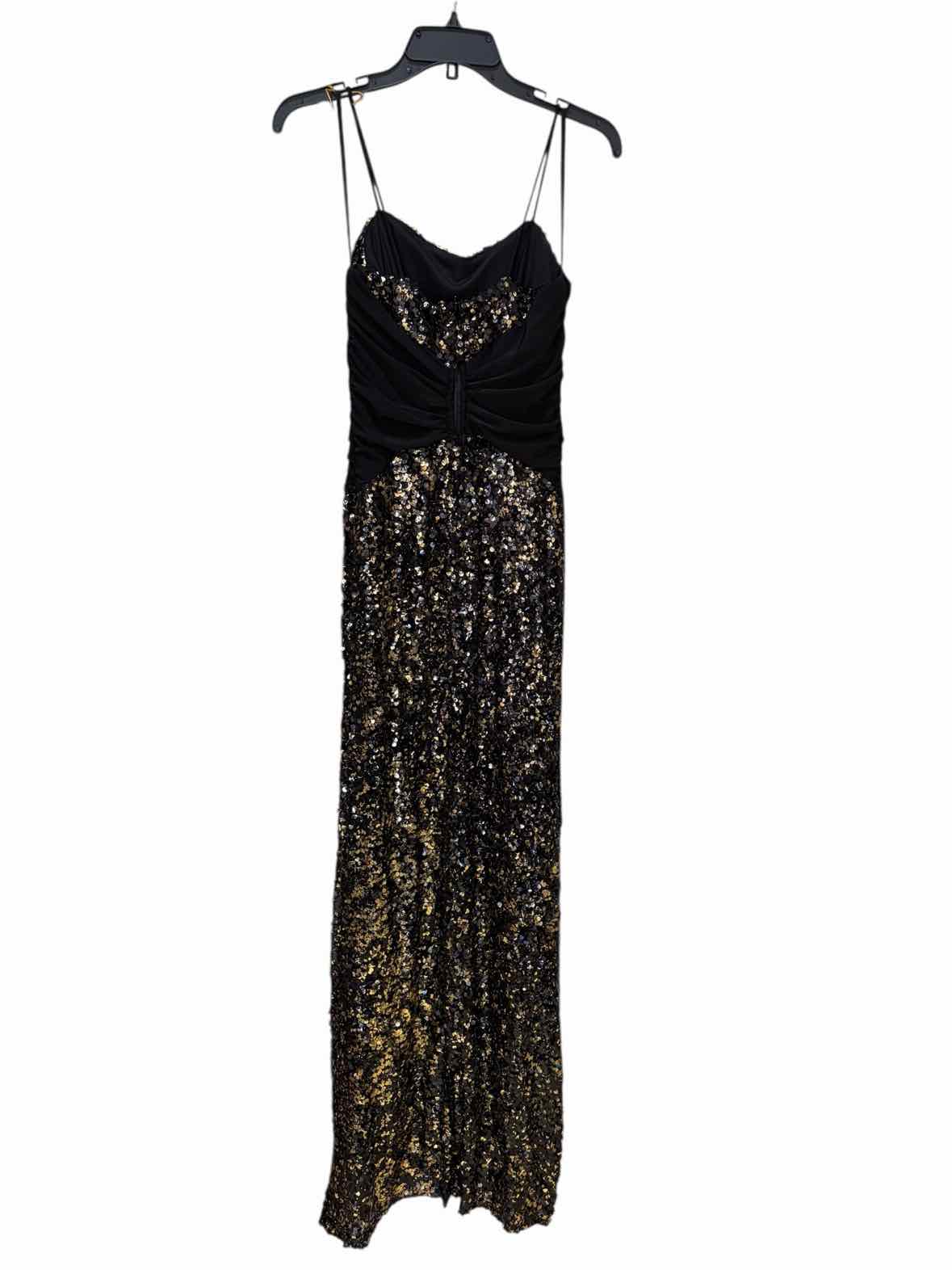 Fiesta Black/Gold Size M Formal