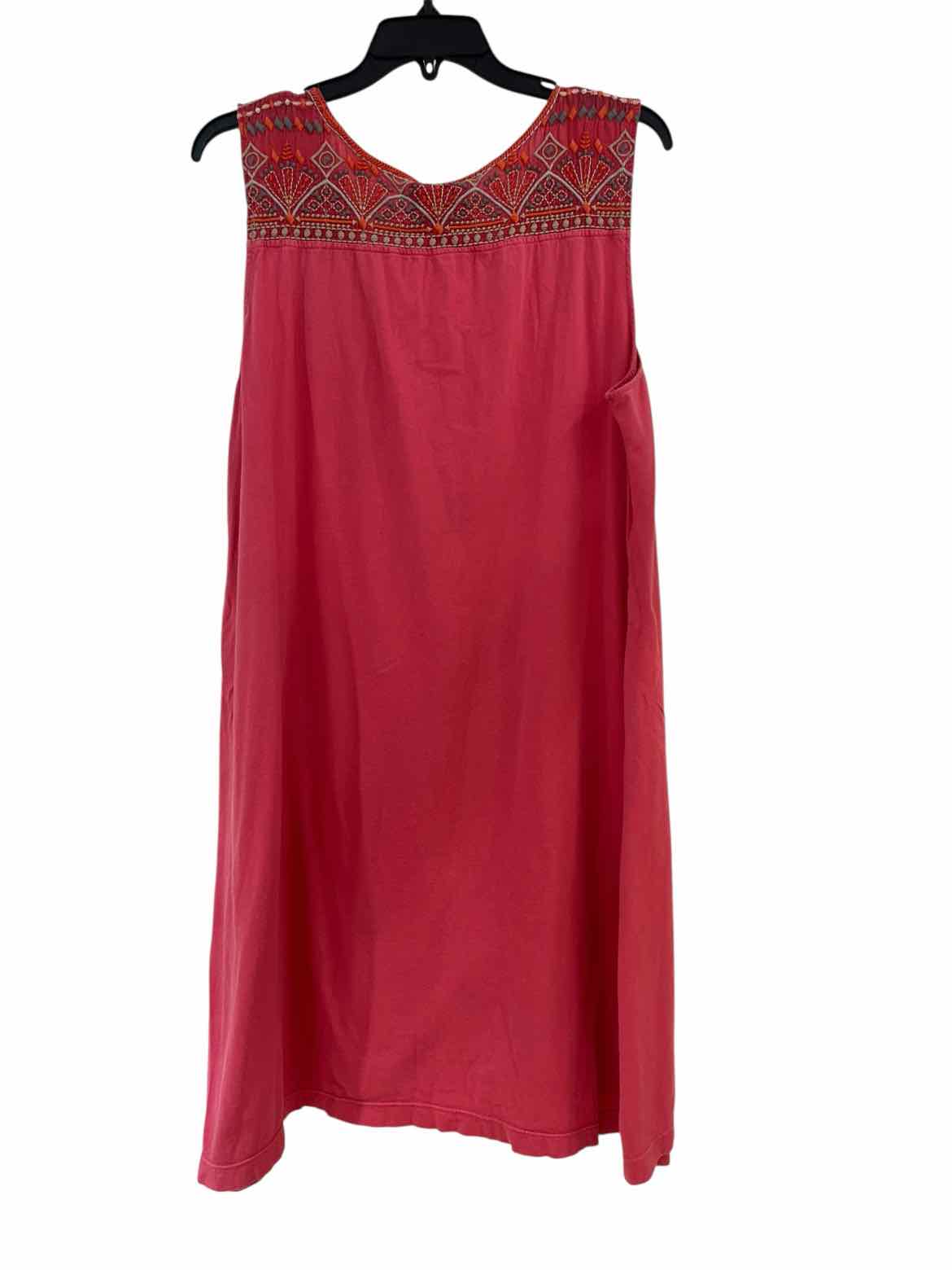 Johnny Was Pink Size XL Dress