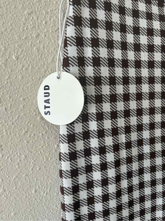 STAUD brown and white Size XS Skirt