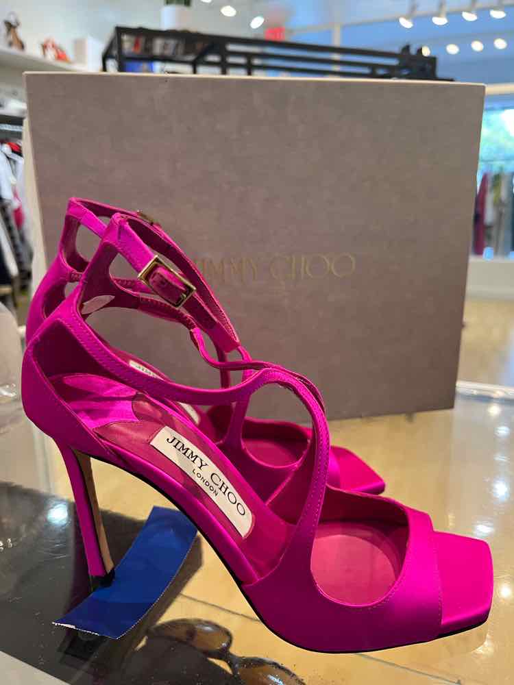 Jimmy Choo Hot Pink Size 35.5 Shoes