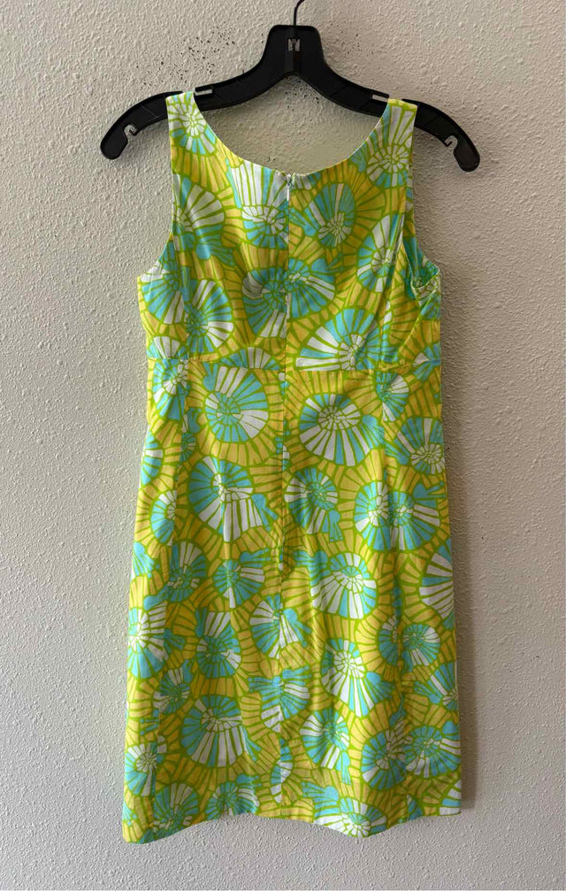 Lilly Pulitzer Lime Green mult Size 2 Dress