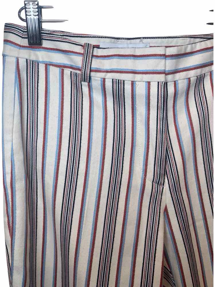 Derek Lam 10 Crosby White Blue & Red Size 2 Pants