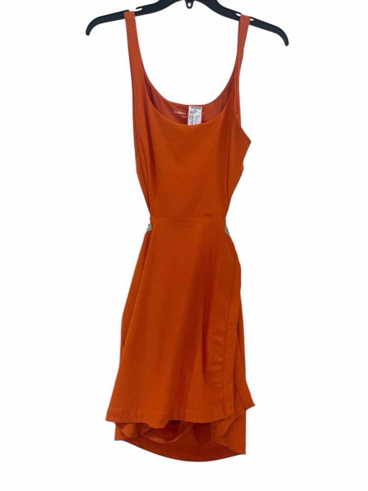 Outdoor Voices Orange and Grey Size L Dress