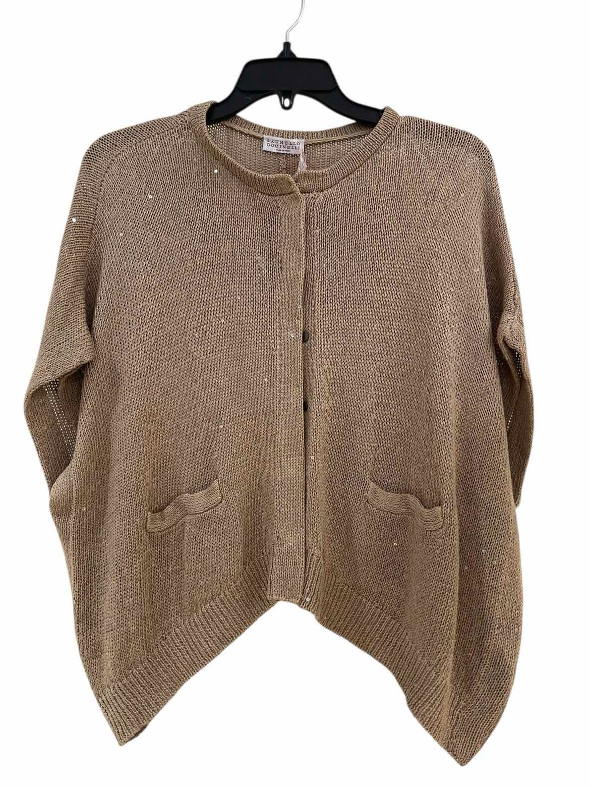 Brunello Cucinelli Tan Size S Sweater