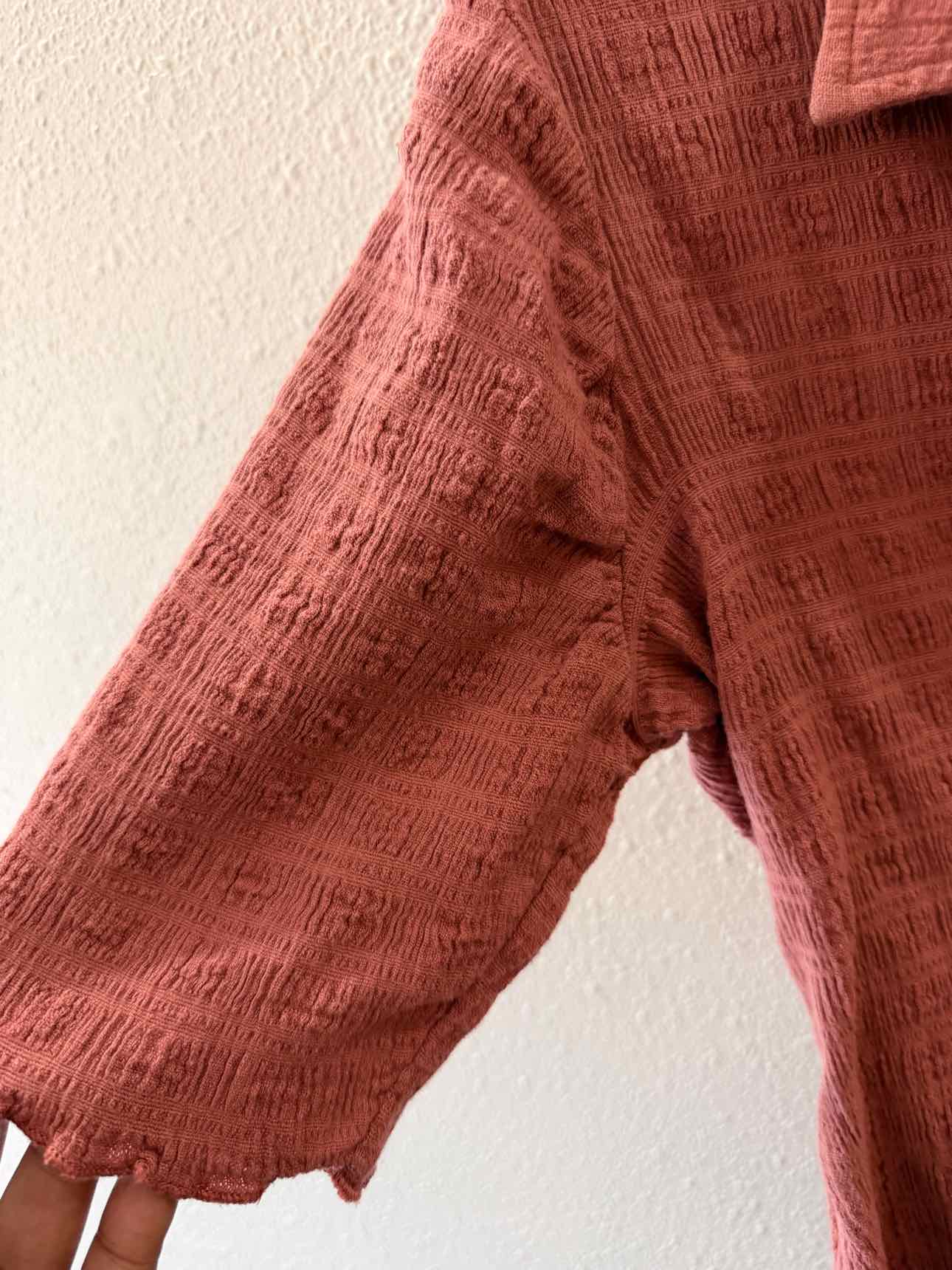 Free People Terracotta Size S Shirt