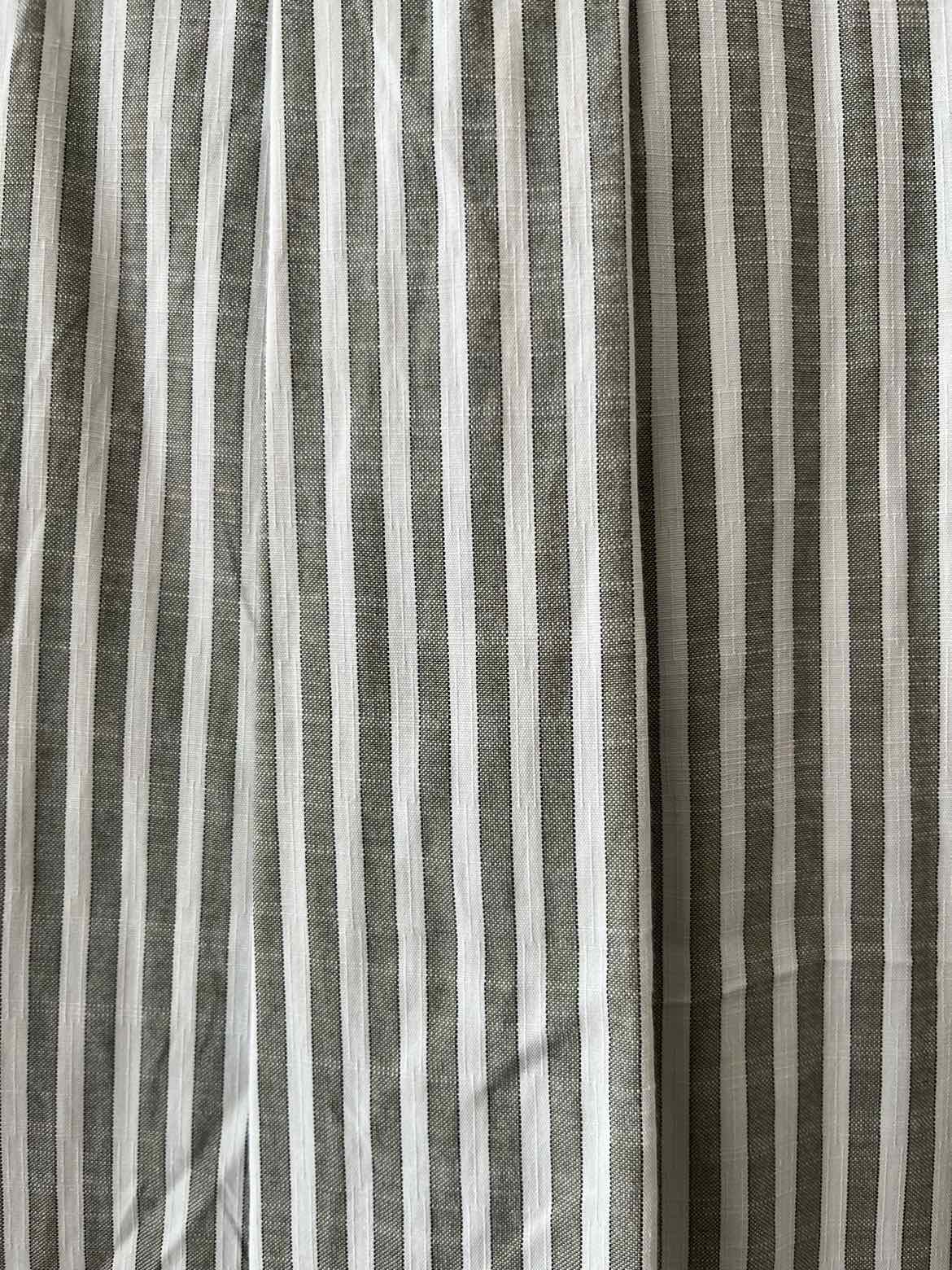 Max Studio Olive and White Size S Shirt